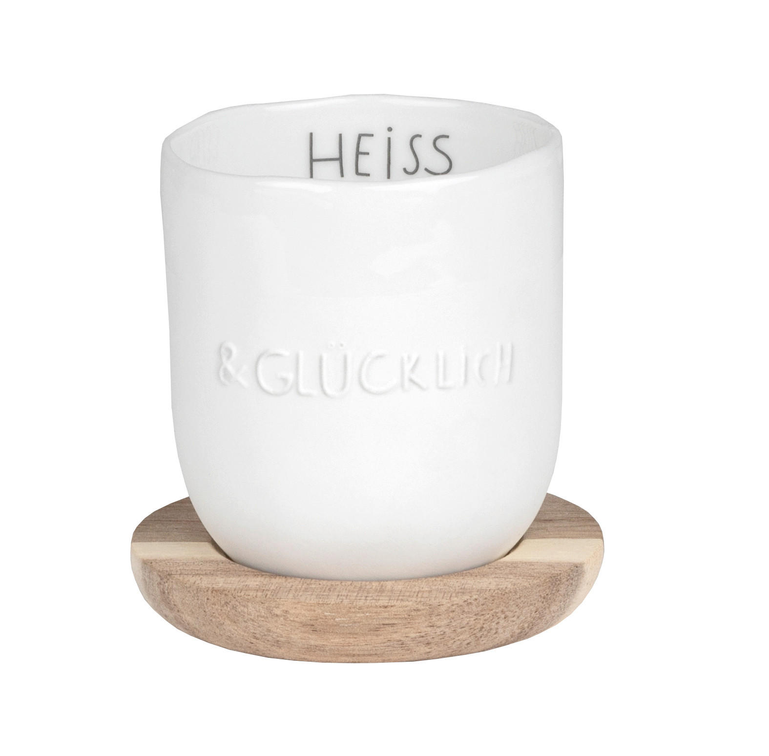ESPRESSOTASSE MIT UNTERTASSE  - Basics, Keramik (5,5/6cm) - Räder