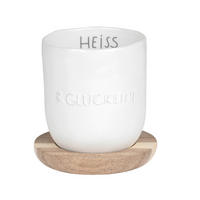 ESPRESSOTASSE MIT UNTERTASSE  - Basics, Keramik (5,5/6cm) - Räder