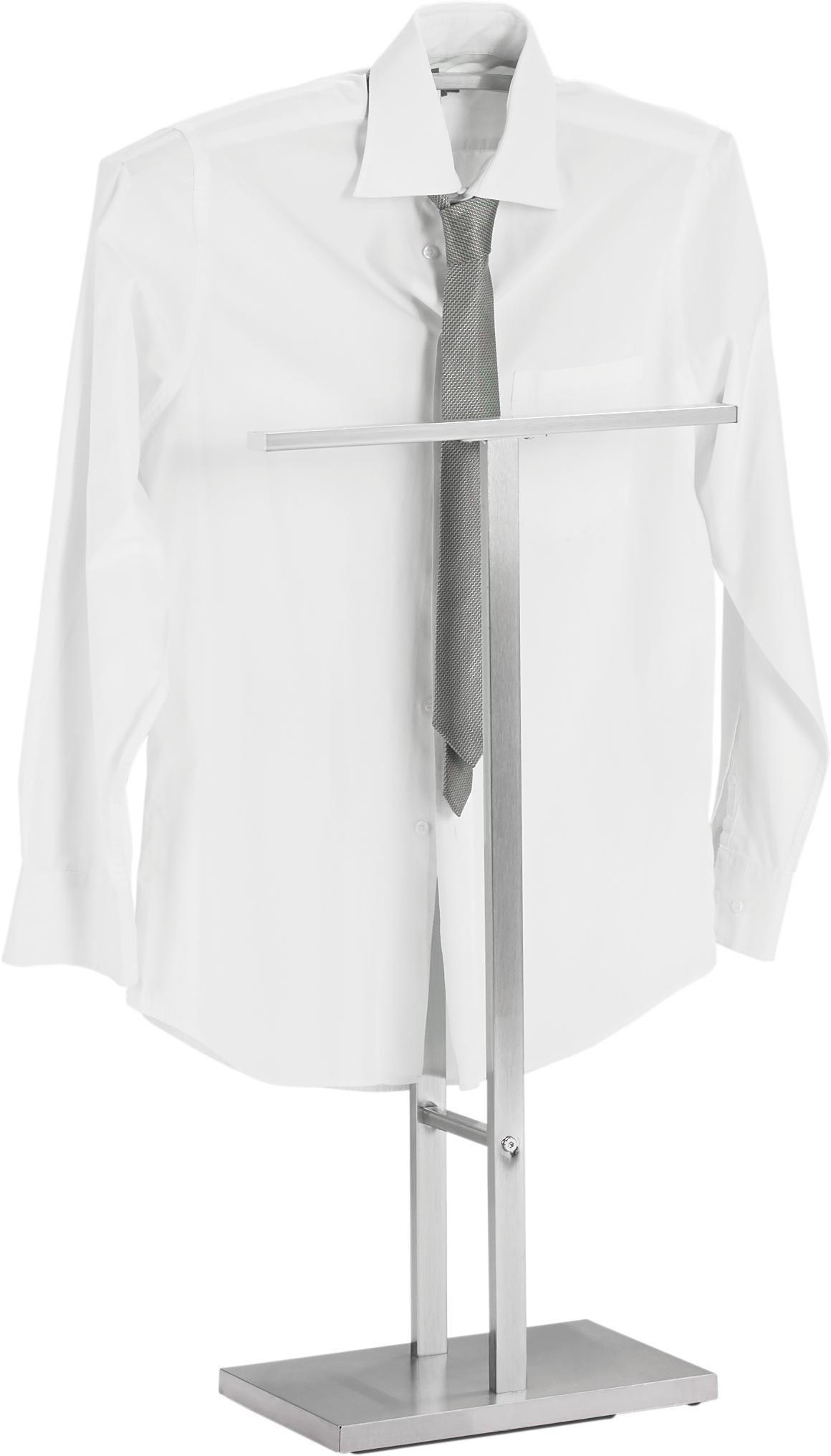 VALET HAINE - culoare inox, Design, metal (48/100/20cm) - Boxxx