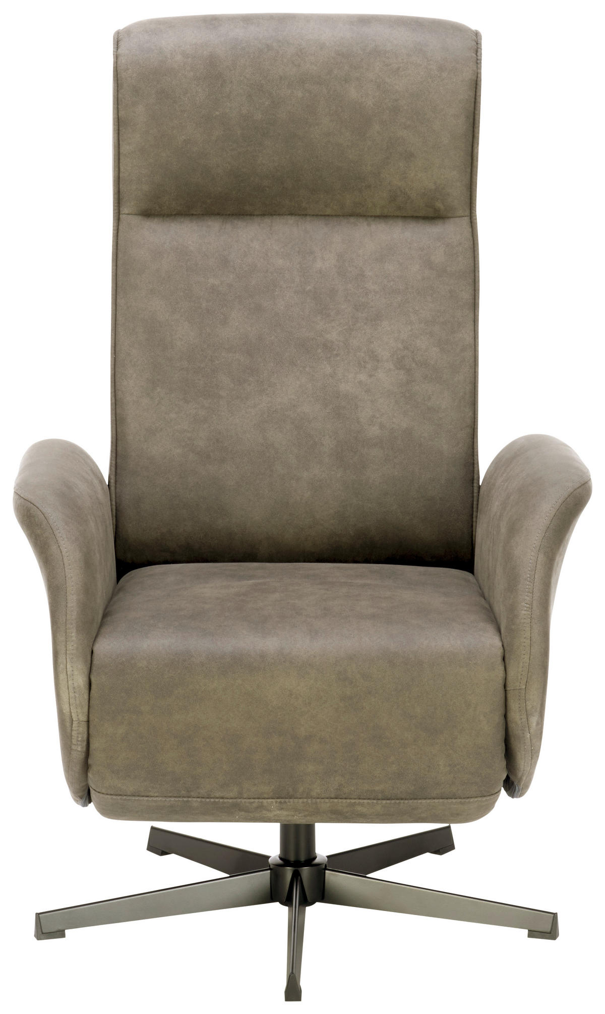 POČIVALNIK,  siva kovina, tekstil - črna/siva, Design, kovina/tekstil (73/77-111/82-160cm) - Xora