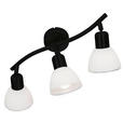 LED-STRAHLER 9,6/38/13 cm   - Klar/Schwarz, Basics, Glas/Metall (9,6/38/13cm) - Novel