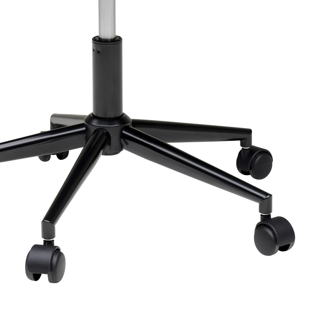 KANCELÁŘSKÉ KŘESLO, tkaná látka, šedá - šedá/černá, Moderní, kov/textil (64/103-113/66cm) - MID.YOU