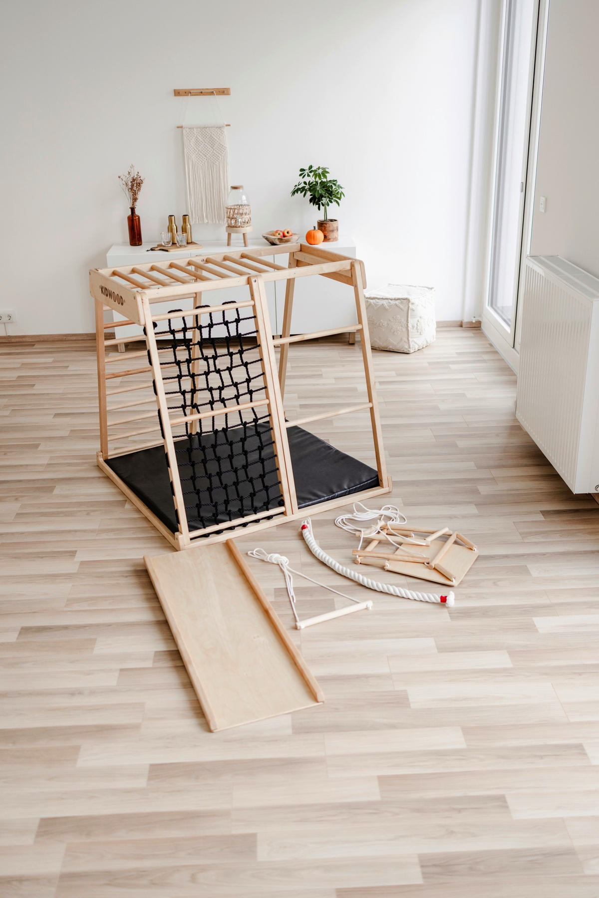 KLETTERGERÜST ZUBEHÖR - Birkefarben, Basics, Holz