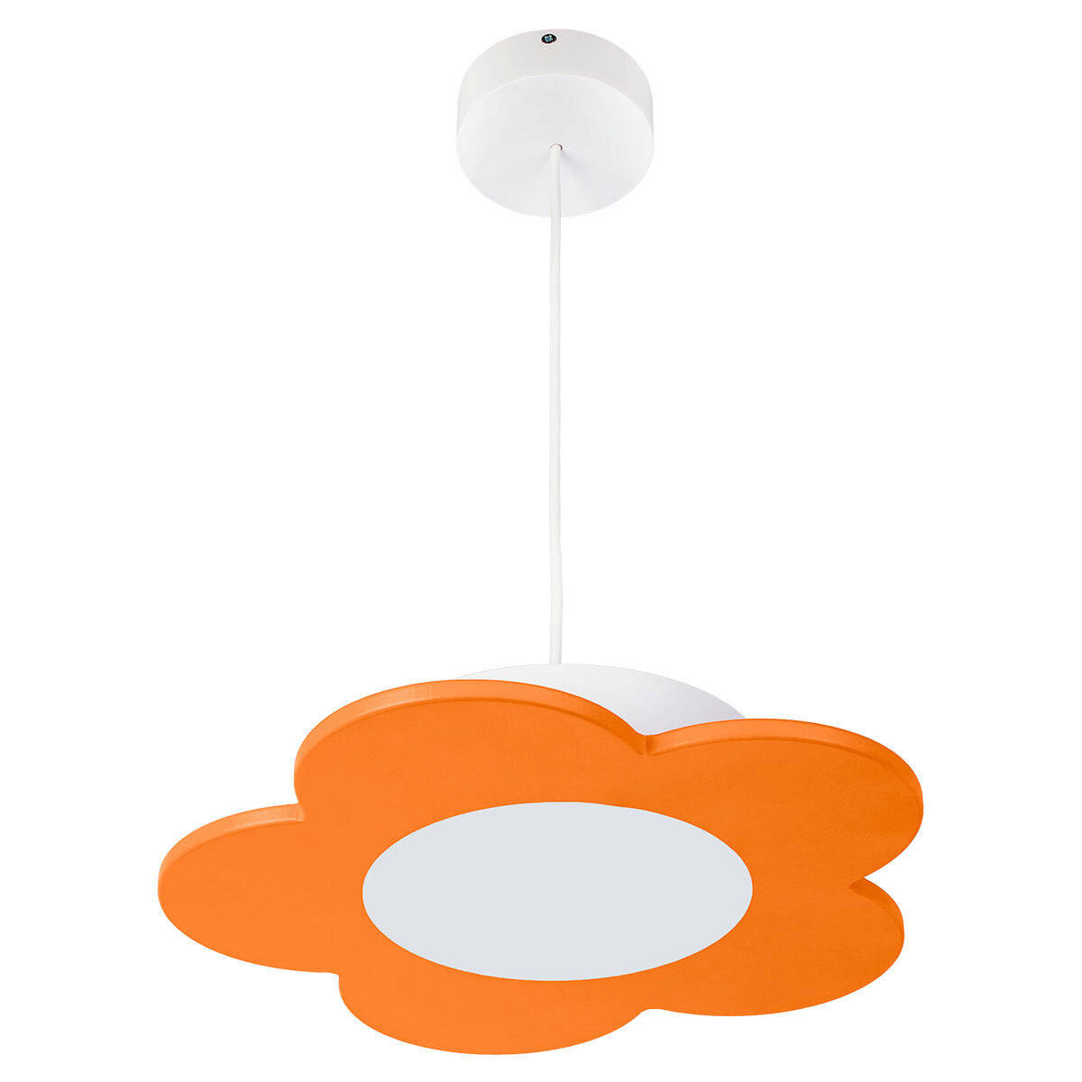 XXXLutz Kinderhängeleuchte Fiore Orange 70 cm