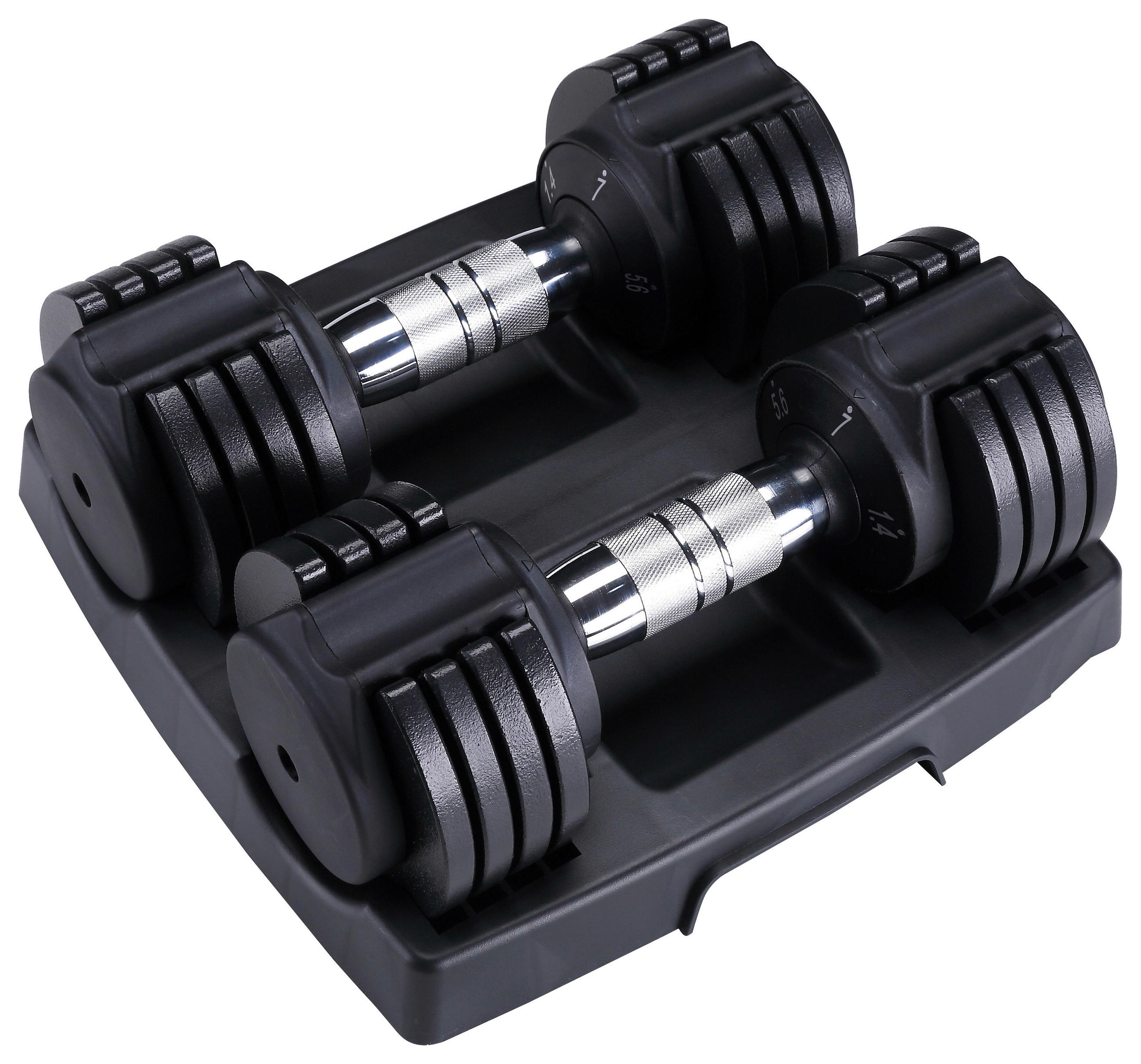 VARIABLES HANTELSET VHS 15 - Schwarz, KONVENTIONELL, Metall (14,6kg) - Atrigo