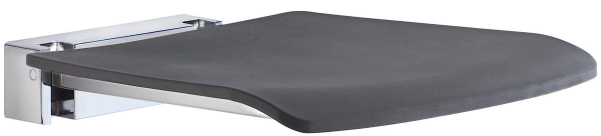 DUSCHHOCKER Kunststoff  - Schwarz, Basics, Kunststoff (38,5/5/39,5cm) - Smedbo