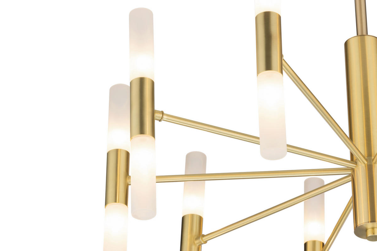 DECKENLEUCHTE 68,5/49,5 cm  - Weiß, Trend, Glas (68,5/49,5cm) - Collett's Monde