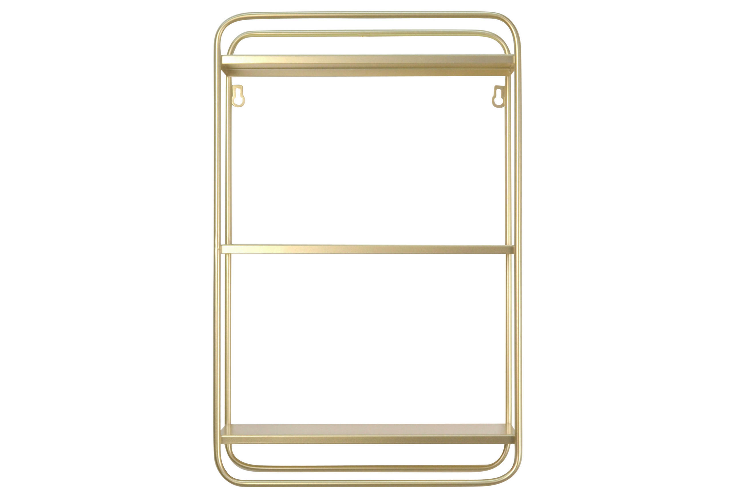 WANDREGAL  - Goldfarben, Design, Metall (36/56/15cm) - MID.YOU