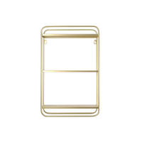 WANDREGAL  - Goldfarben, Design, Metall (36/56/15cm) - MID.YOU