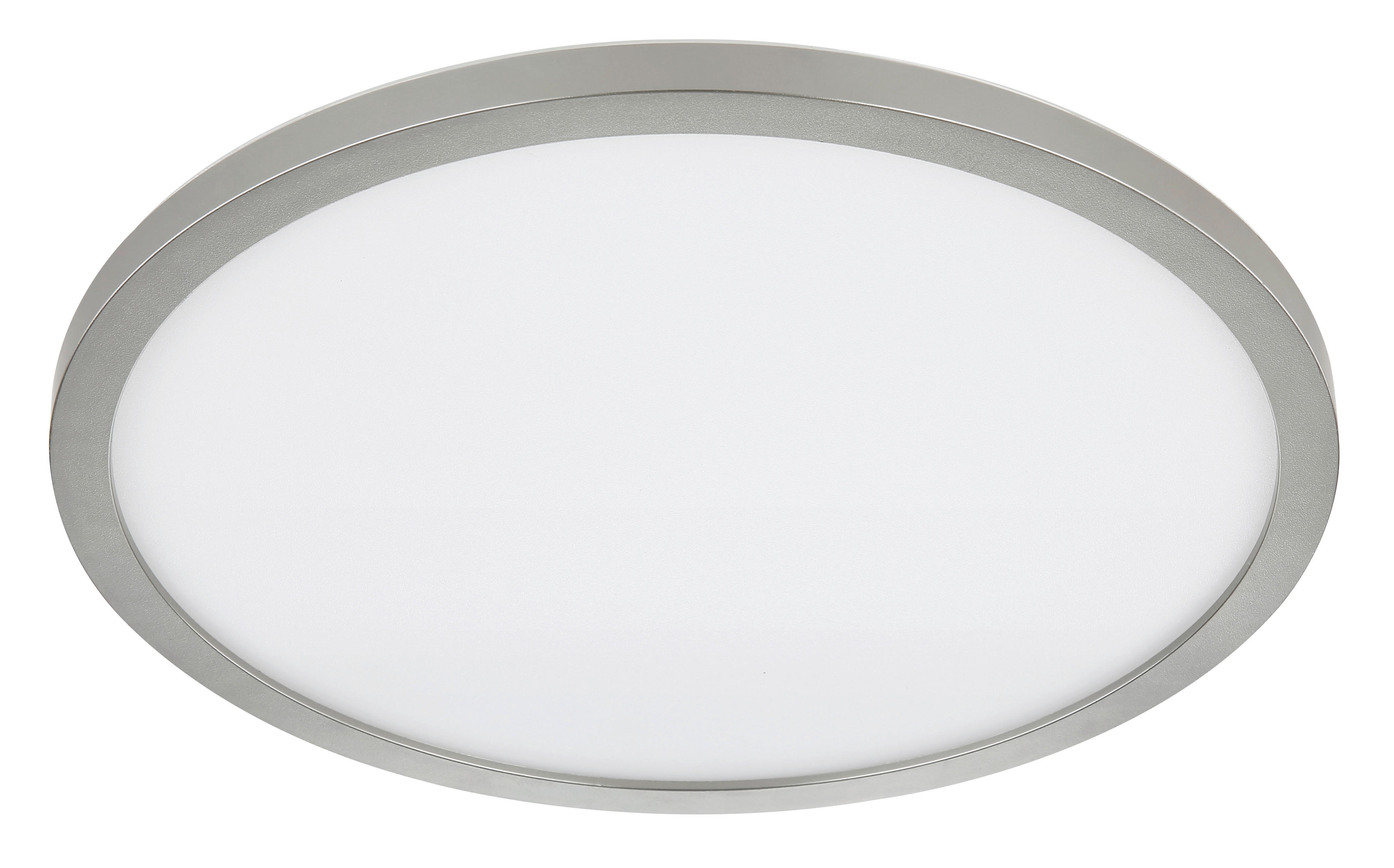 LED-DECKENLEUCHTE 29,4/2,5 cm   - Opal/Weiß, KONVENTIONELL, Kunststoff (29,4/2,5cm) - Globo