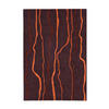 FLACHWEBETEPPICH 70/140 cm Taupe, Orange  - Taupe/Orange, Design, Textil (70/140cm) - Novel