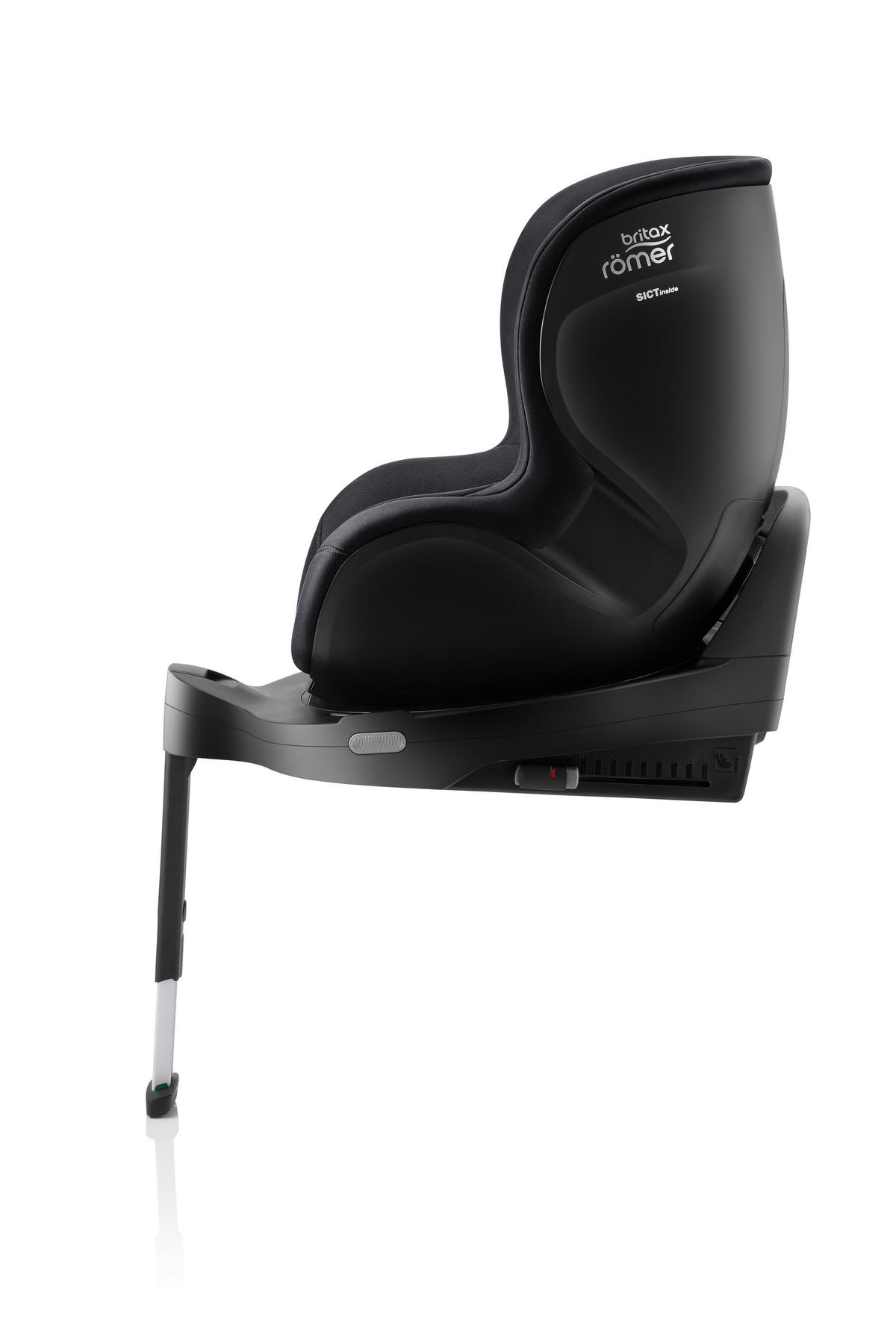 REBOARDER-KINDERSITZ Dualfix Pro M  - Schwarz, Basics, Textil (44/48/74cm) - Britax Römer