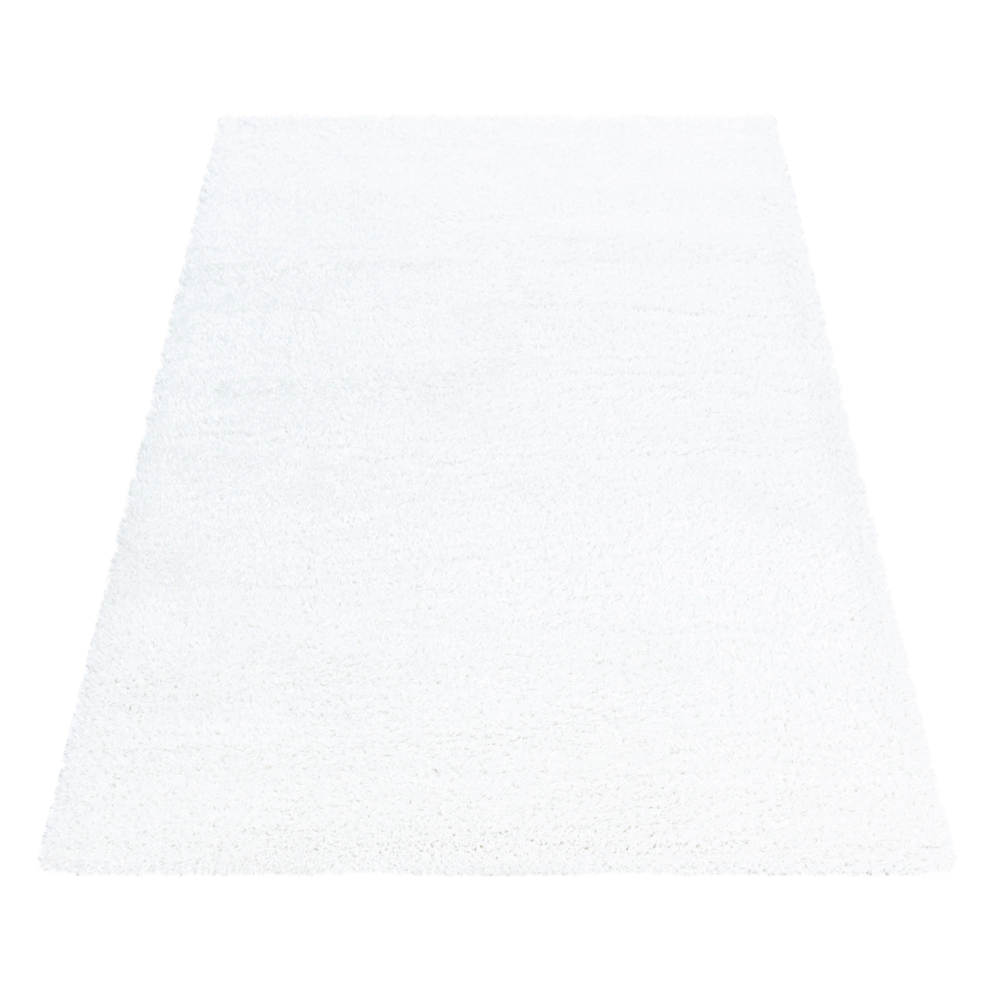 HOCHFLORTEPPICH  60/110 cm  gewebt  Weiß   - Weiß, Basics, Textil (60/110cm) - Novel