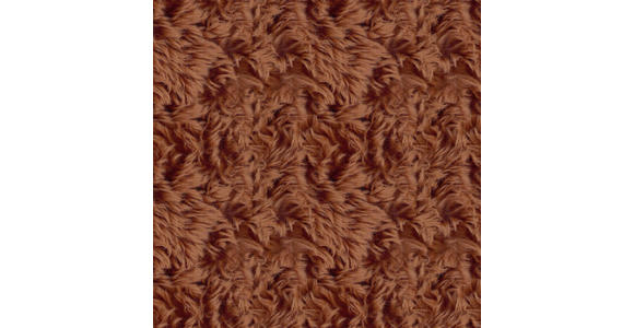 ARMLEHNSTUHL  in Eisen Teddystoff Echtleder pigmentiert  - Cognac/Schwarz, Design, Leder/Textil (59,5/83,5/63,5cm) - Belluti