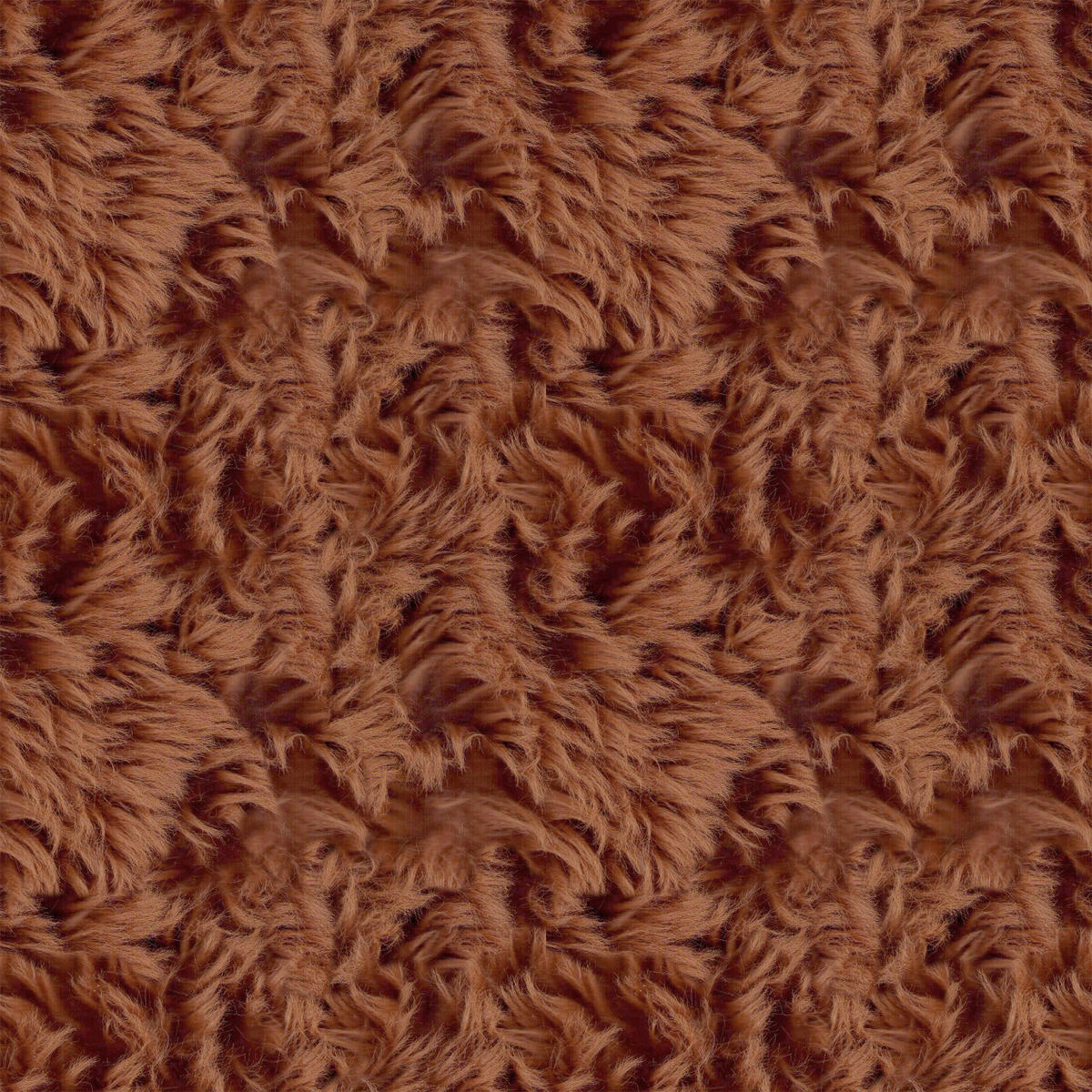 ARMLEHNSTUHL  in Eisen Teddystoff Echtleder pigmentiert  - Cognac/Schwarz, Design, Leder/Textil (59,5/83,5/63,5cm) - Emilio Belluti