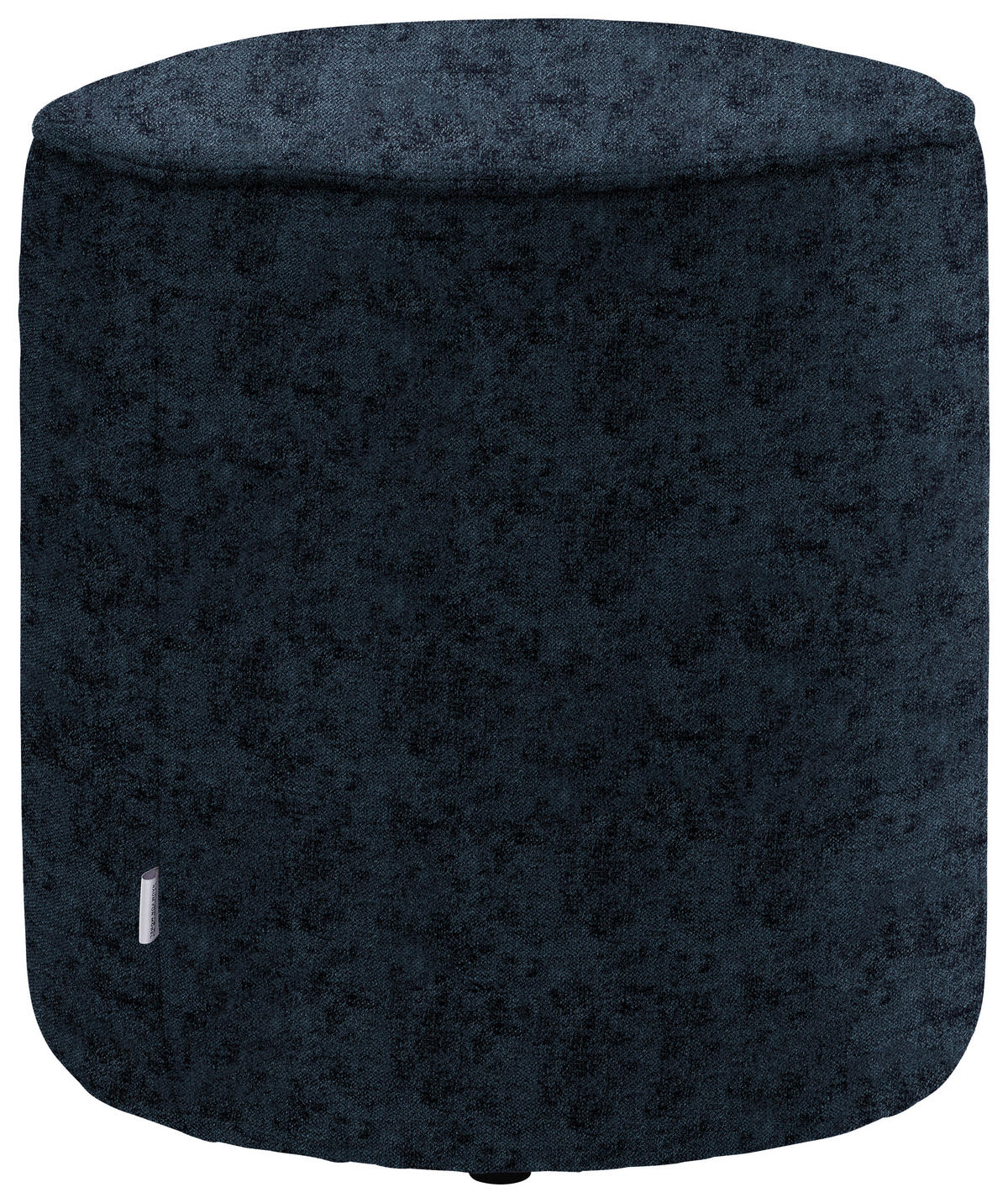 HOCKER in Textil Dunkelblau  - Dunkelblau, Design, Textil (44/46/44cm) - Belluti