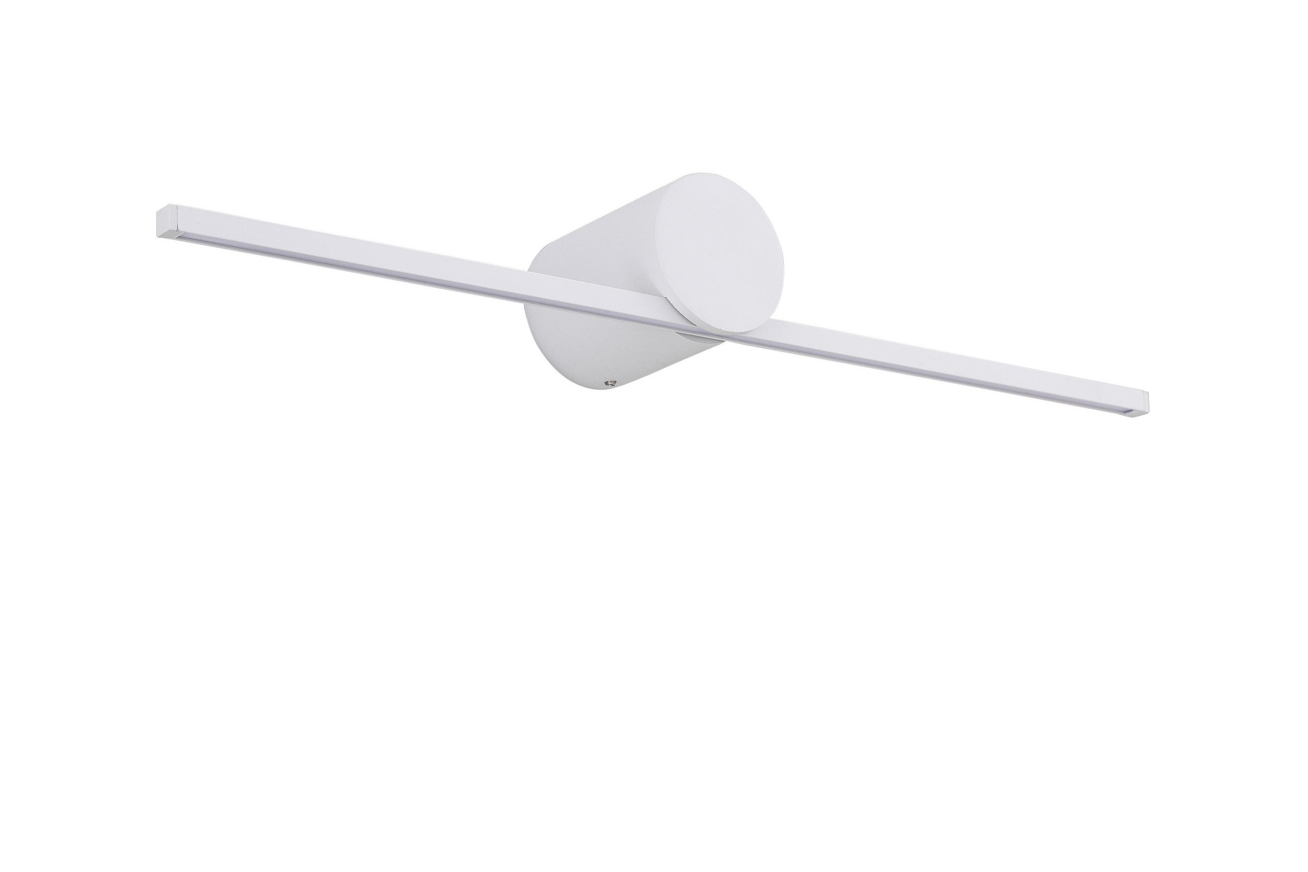BADEZIMMER-WANDLEUCHTE Modern Slim   - Weiß, Basics, Metall (5.5/40/7cm)