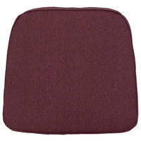 SESSELAUFLAGE Uni  - Bordeaux, Basics, Textil (48/7,5/48cm)