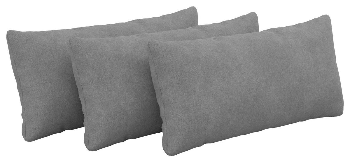 DEKORAČNÝ VANKÚŠ 60/30 cm - sivá, Modern, textil (60/30cm) - Sit & More