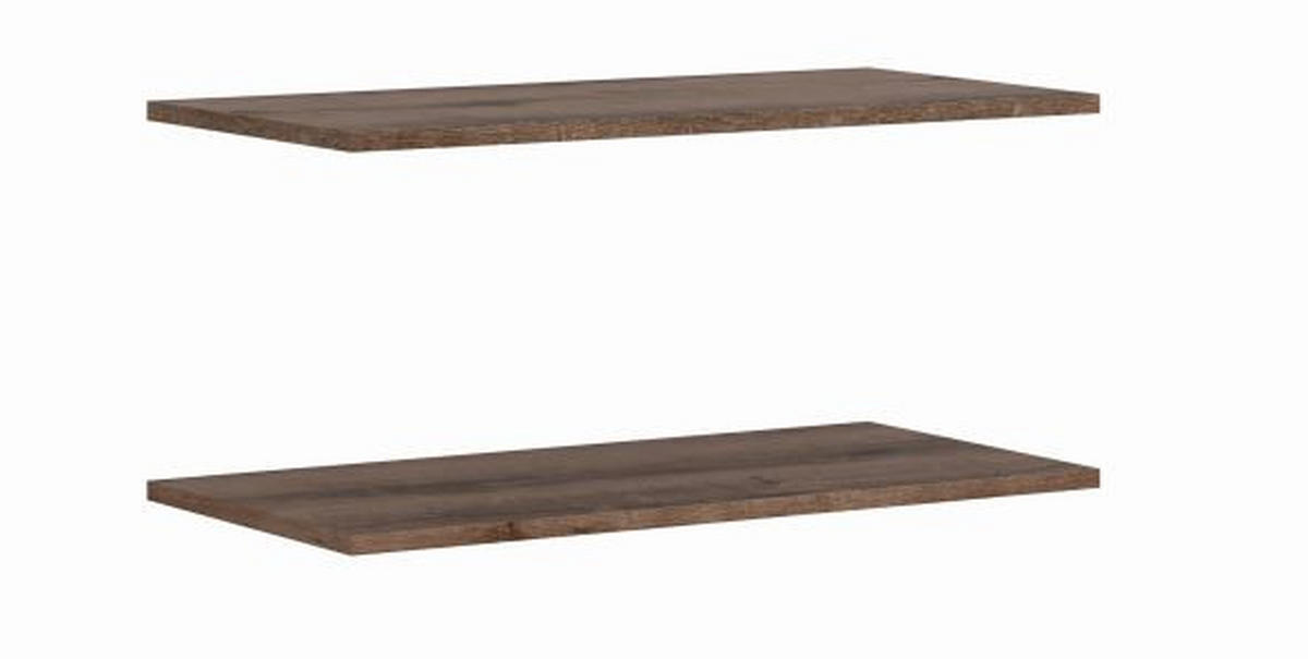 POLICA ZA ORMAR boja hrasta   98/2,2/48 cm    - boja hrasta, Dizajnerski, pločasti materijal (98/2,2/48cm) - Carryhome