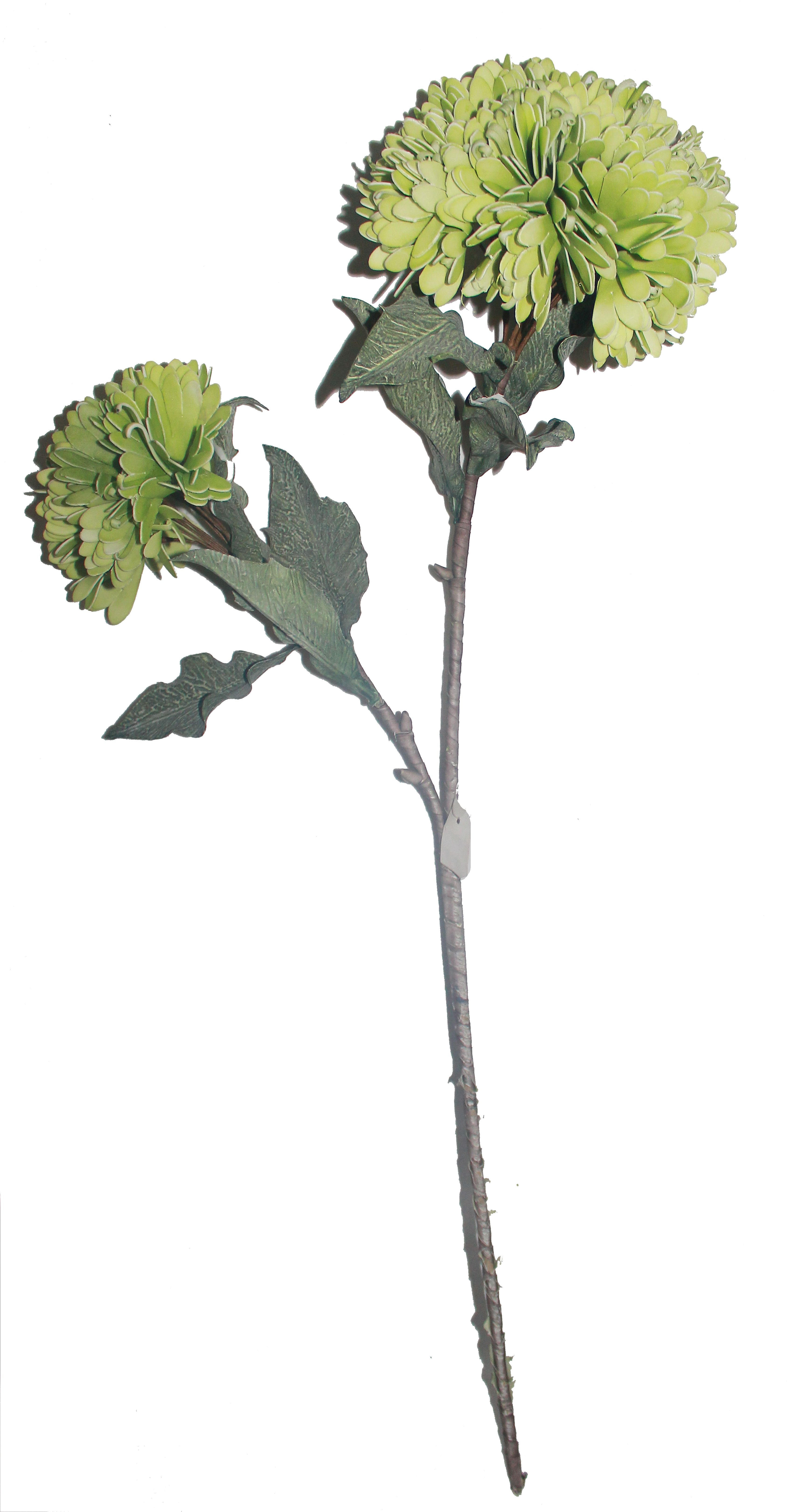 Ambia Home UMELÝ KVET hortenzia 90 cm - hnedá, zelená