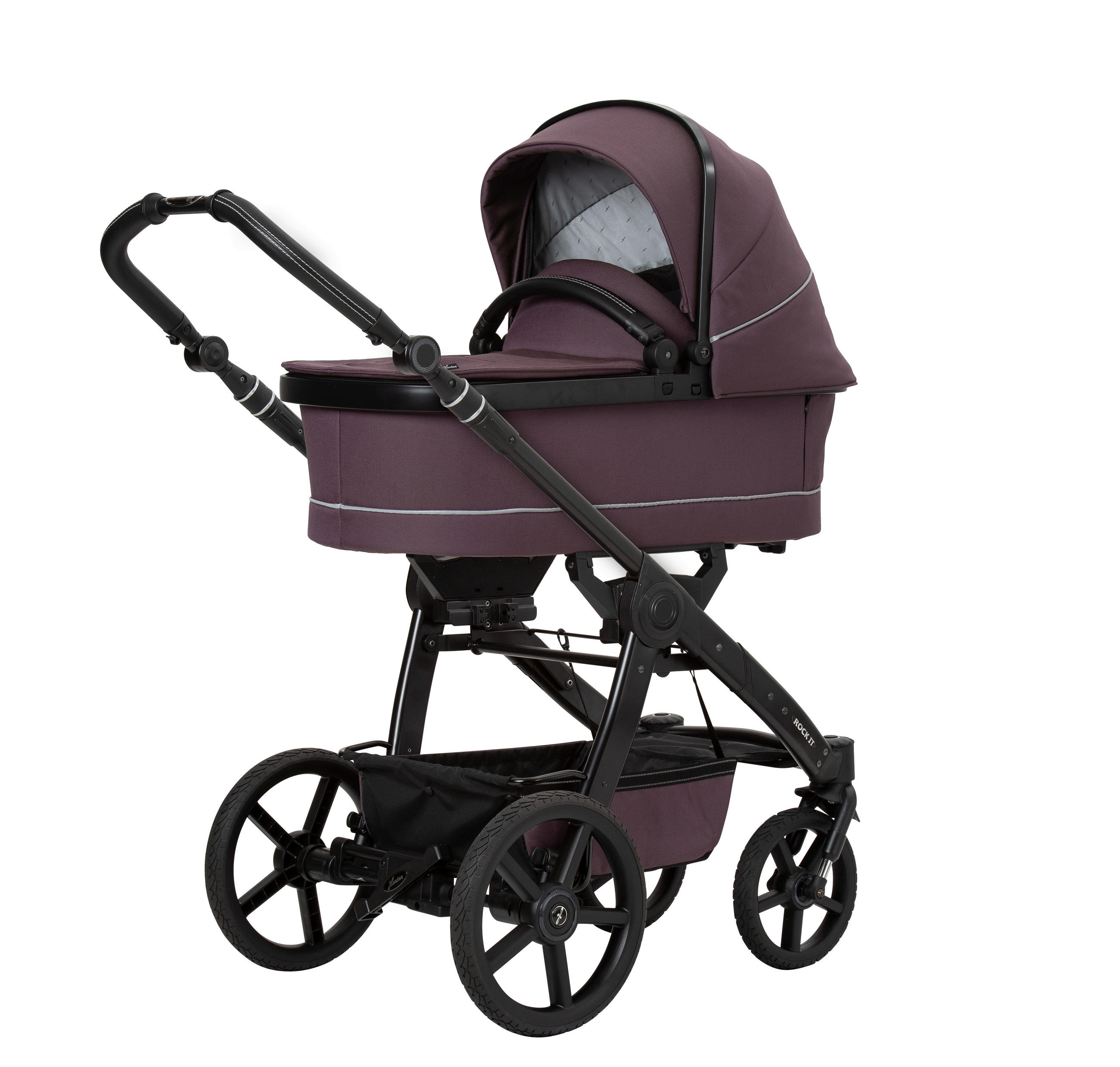 KINDERWAGENSET Outdoor Activity  - Aubergine, Basics, Textil (58,5/115/102cm) - Hartan