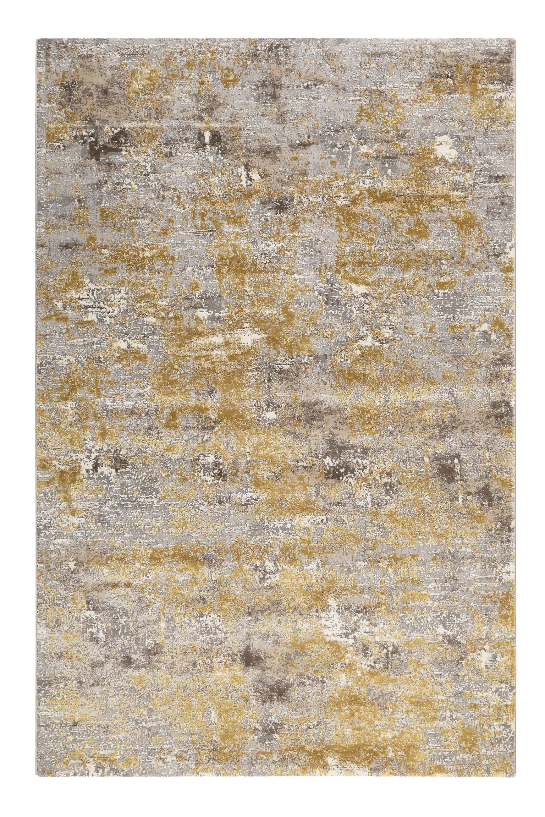 WEBTEPPICH 80/150 cm Vintage Feels  - Dunkelgrau/Goldfarben, Design, Textil (80/150cm) - Esprit