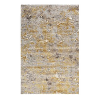 WEBTEPPICH Wohnzimmer 80/150 cm Vintage Feels Grau, Goldfarben, Dunkelgrau rechteckig  - Dunkelgrau/Goldfarben, Design, Textil (80/150cm) - Esprit