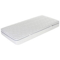 KALTSCHAUMMATRATZE 90/200 cm Höhe ca. 23 cm  - Weiß, Basics, Textil (90/200cm) - MID.YOU