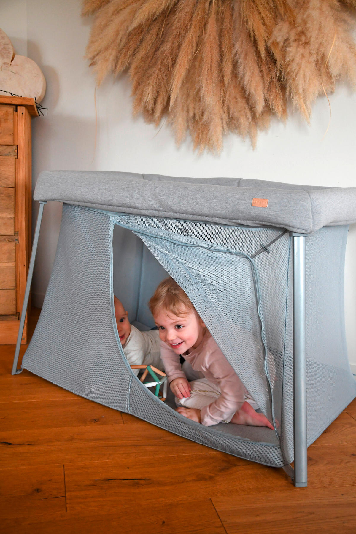 REISEBETT Dunkelblau  - Dunkelblau, Basics, Kunststoff (105/73/70cm) - Beaba