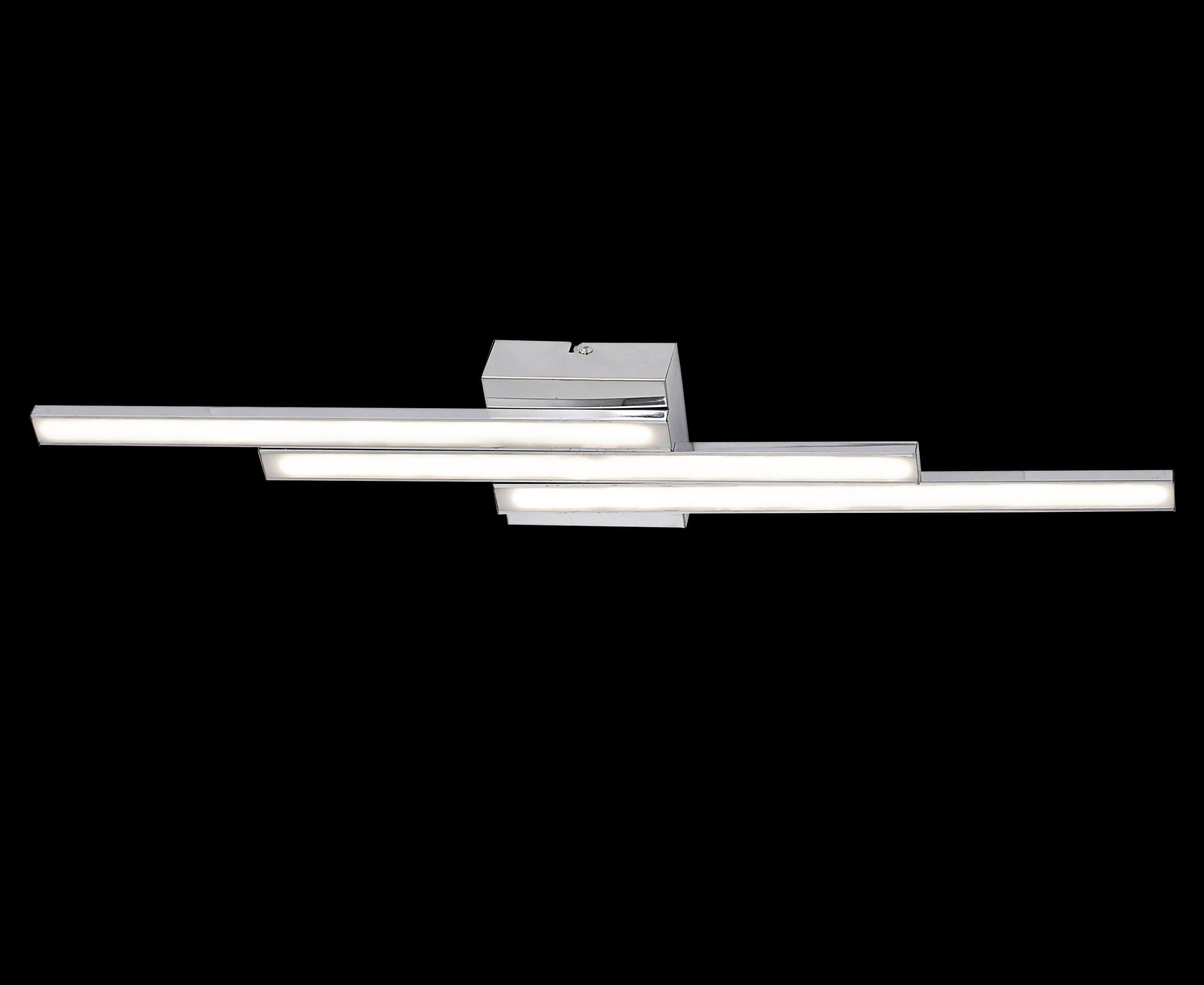 TAKLAMPA 70/11/5 cm  - kromfärg, Basics, metall (70/11/5cm) - Fischer & Honsel