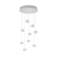 LED-HÄNGELEUCHTE 54/200 cm  - Weiß, KONVENTIONELL, Kunststoff/Metall (54/200cm) - Musterring