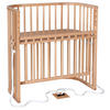 BEISTELLBETT Boxspring Comfort Plus  - Naturfarben, Basics, Holz (56,5/96,5/96cm) - Babybay