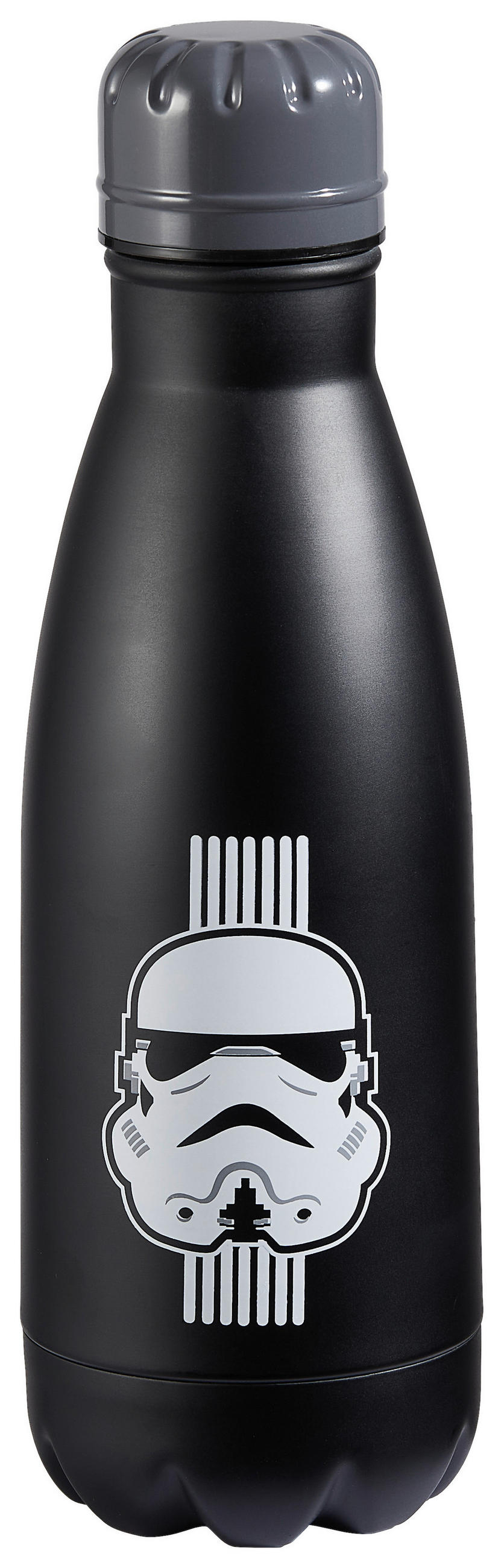 UNIVERSALFLASCHE Star Wars  - Schwarz/Weiß, Basics, Metall (540ml) - Star Wars