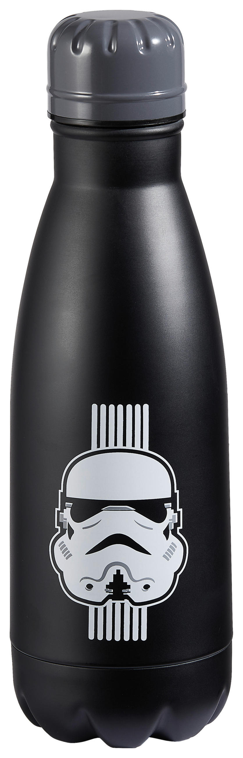 UNIVERSALFLASCHE Star Wars  - Schwarz/Weiß, Basics, Metall (540ml) - Star Wars