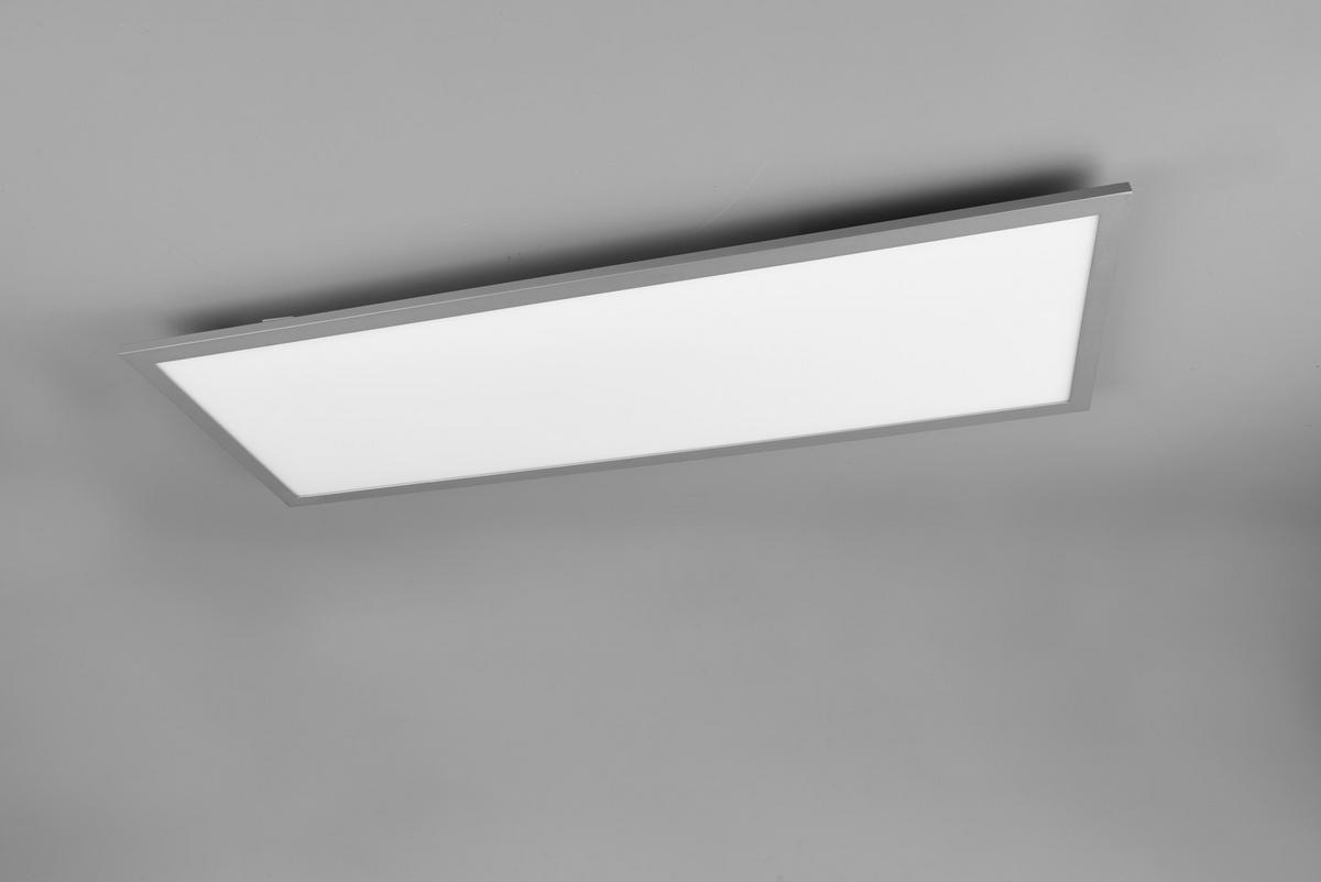 LED-DECKENLEUCHTE 33,5 W     - Schwarz, Basics, Metall (80/5/29,5cm)