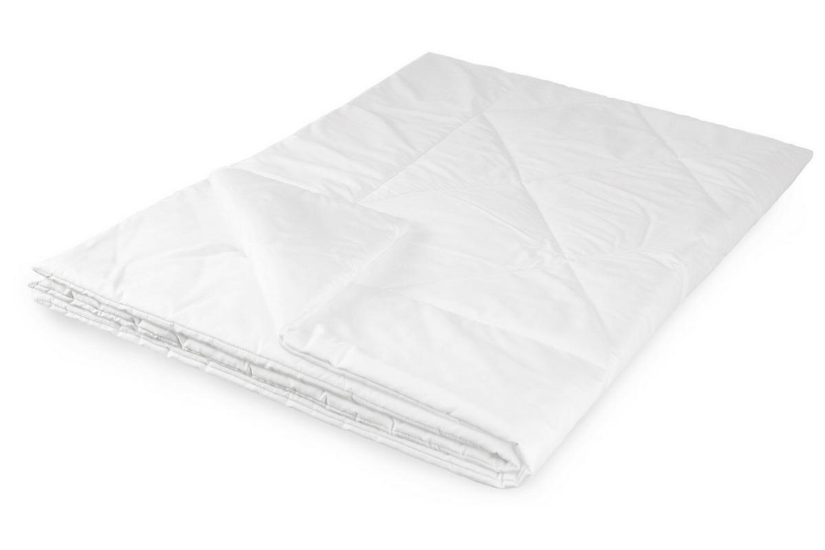 SOMMERDECKE 200/220 cm  - Weiß, Basics, Textil (200/220cm) - Goldeck Austria
