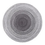 HANDWEBETEPPICH Ronda 120 cm Ronda Grau  - Grau, Trend, Textil (120cm) - Novel