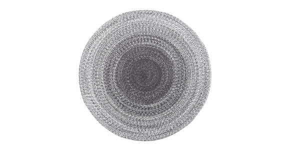 HANDWEBETEPPICH Ronda 120 cm Ronda Grau  - Grau, Trend, Textil (120cm) - Novel