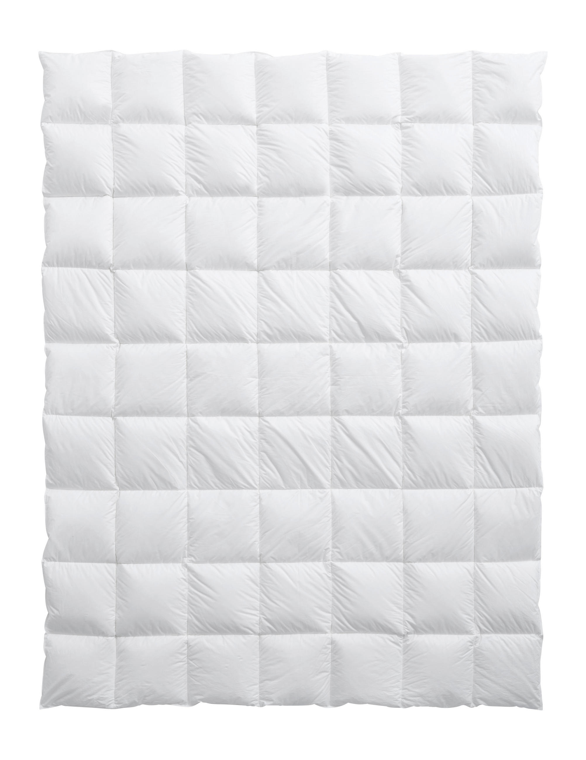 LEICHTDUVET 160/210 cm BERN  - Weiss, Basics, Naturmaterialien/Textil (160/210cm) - Billerbeck