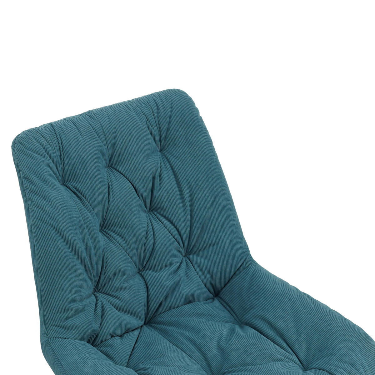 SCAUN in metal, textil negru, albastru închis  - albastru închis/negru, Design, metal/textil (54/85/63cm) - Carryhome