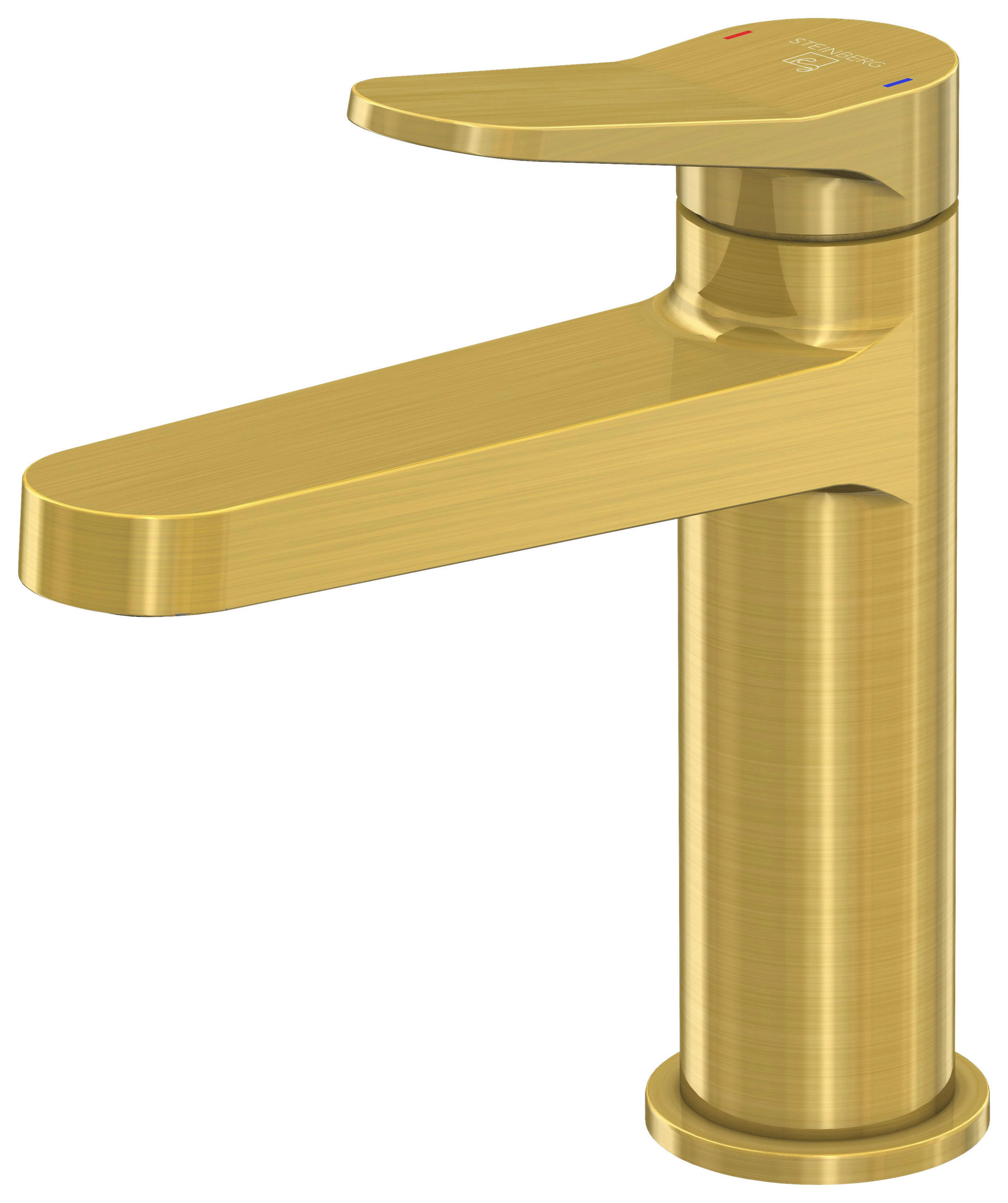 XXXLutz Waschtischarmatur Steinberg Serie 340 Gold 3.9x16.9x16 cm