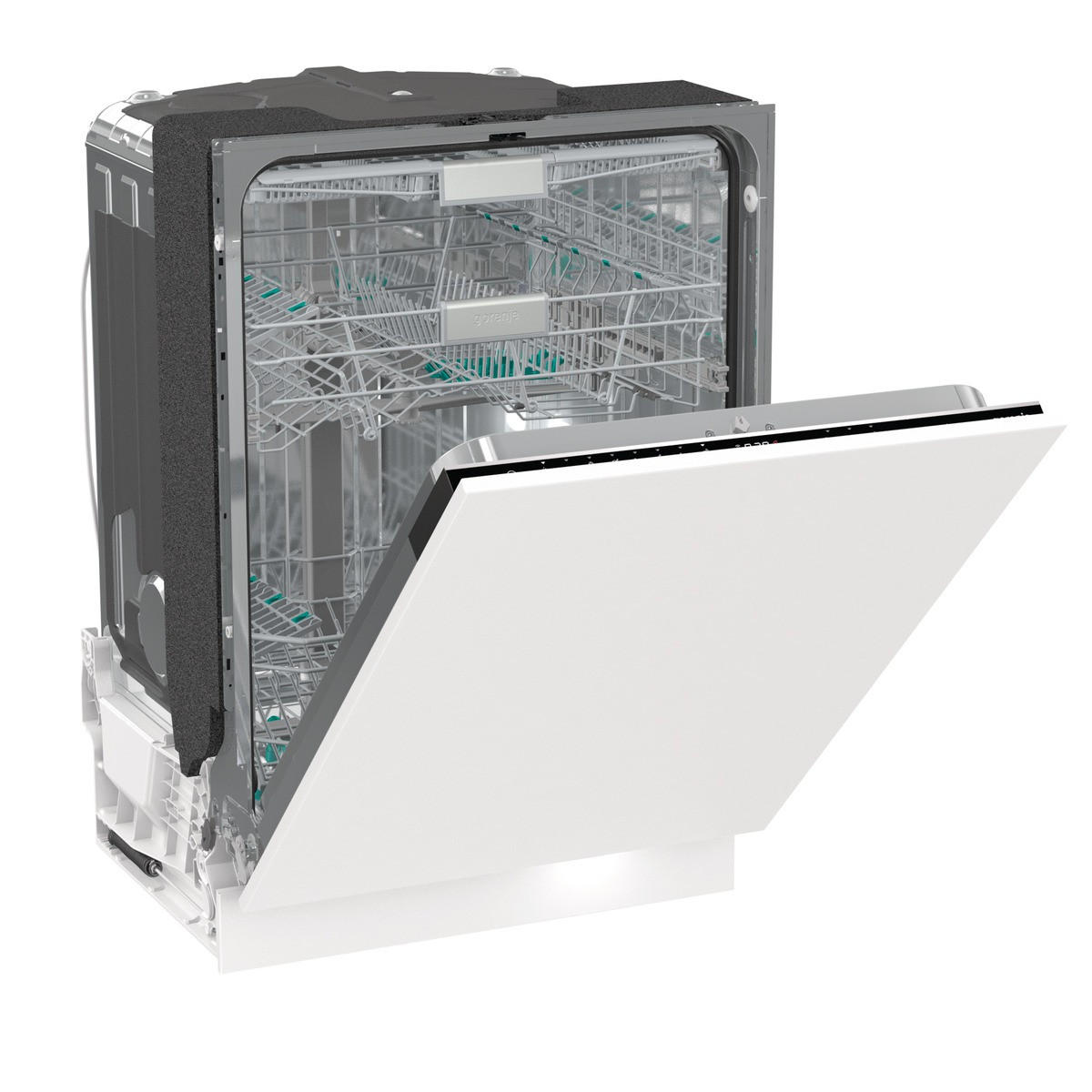 GESCHIRRSPÜLER 739737  - Schwarz, Trend, Kunststoff/Metall (59,8/85,6/55,5cm) - Gorenje