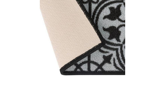 LÄUFER 80/150 cm Schwarz  - Schwarz, Design, Kunststoff/Textil (80/150cm) - Novel