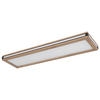 STROPNA LED-SVETILKA   //3000 K/230 V/ - črna/bela, Konvencionalno, kovina/umetna masa (80/20/7,5cm) - Globo