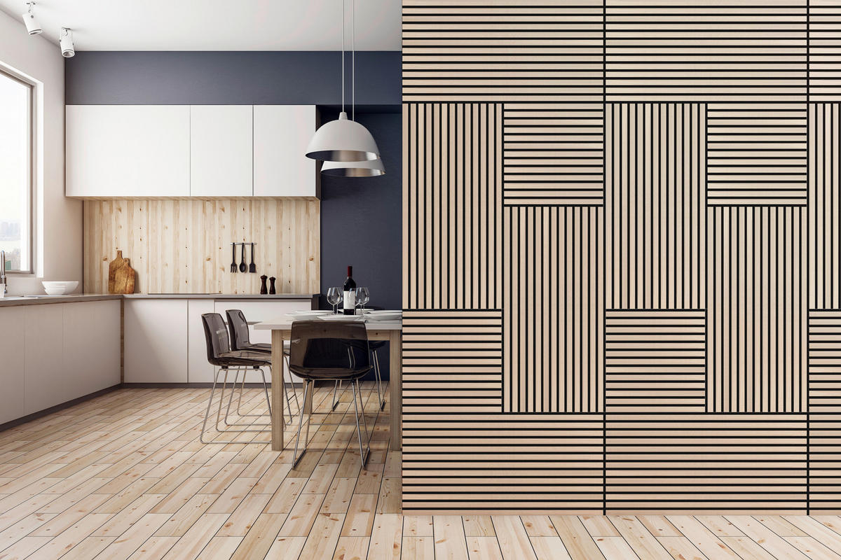AKUSTIČNI PANEL  Modular Wall System     52/52 cm      - barve hrasta, Design, leseni material (52/52cm) - MID.YOU