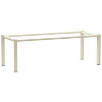 TISCHGESTELL 220/95/74 cm Metall  - Creme, Basics, Metall (220/95/74cm) - Joop!