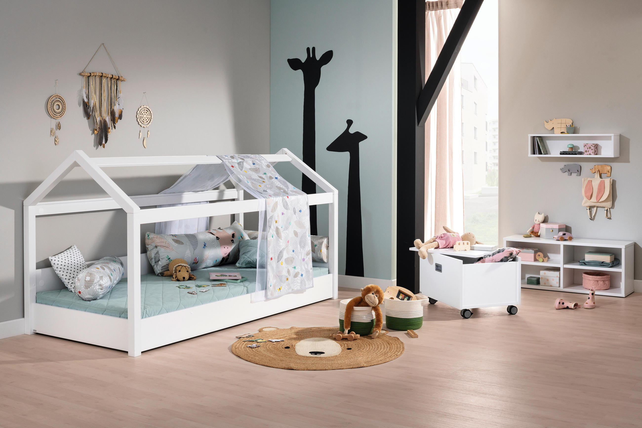 ROLLBOX  - Weiss, Konventionell, Holzwerkstoff (65/40,4/47cm) - Paidi