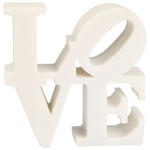 DEKOSCHRIFTZUG - Weiß, Design, Kunststoff (18,5/18,5/6cm) - Ambia Home