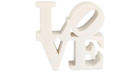 DEKOSCHRIFTZUG - Weiß, Design, Kunststoff (18,5/18,5/6cm) - Ambia Home